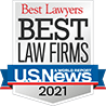 US News Best Law Firms 2021 badge